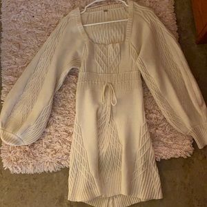 Free People Long Sleeve Sweater Dress